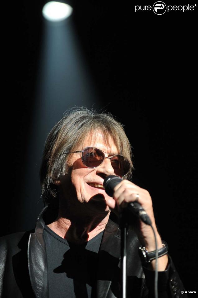 Jacques Dutronc sur la scène du Zénith de Paris, le 12 janvier 2010 !