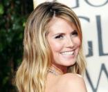 Heidi Klum et Seal tellement glamour à la cérémonie des Golden Globes le 17 janvier 2010 à Los Angeles