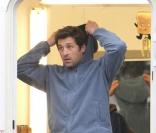 Patrick Dempsey lors du tournage de Grey's Anatomy le 17 janvier 2010 à Los Angeles
