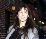 Charlotte Gainsbourg était l'invitée de David Letterman pour faire la promo de son album IRM, le 18 janvier 2010 à New York