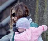 Sarah Jessica Parker et Matthew Broderick en compagnie des jumelles Tabitha et Marion le 24 décembre 2009