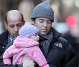 Sarah Jessica Parker et Matthew Broderick en compagnie des jumelles Tabitha et Marion le 24 décembre 2009