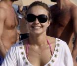 Hayden Panettiere à Miami en janvier 2010.