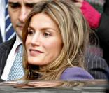 Letizia d'Espagne à Madrid lors d'une visite à l'Université le 22 janvier 2010