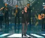Michael Bublé durant sa demi séquence en live...