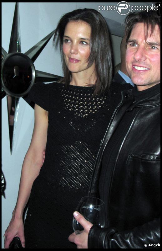 Katie Holmes et Tom Cruise au château Marmont. 15/01/2010