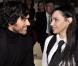 Romain Duris et Beatrice Dalle au défilé Etam le 25 janvier 2010 au Ritz