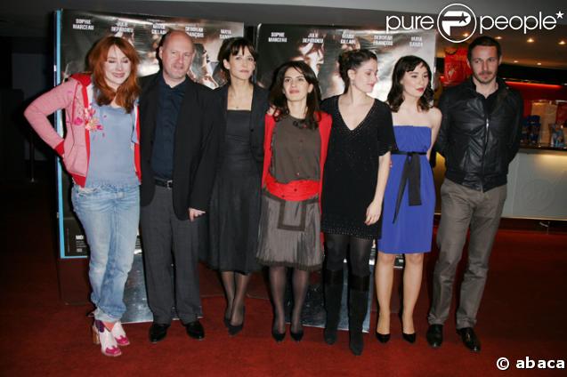 Toute l'équipe à l'avant-première du film