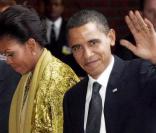 Barack Obama et Michelle Obama 