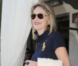 Sharon Stone à Beverly Hills, le 27 janvier 2010