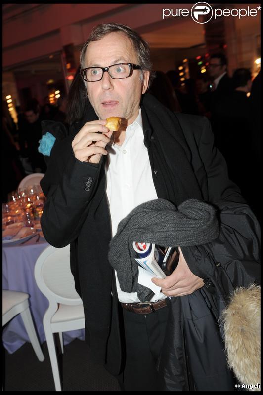 Fabrice Luchini au dîner de la mode le 28 janvier 2010