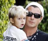 Gwen Stefani en famille à Los Angeles, le 30 janvier 2010