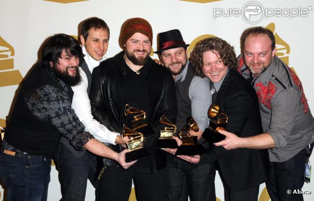The Zac Brown Band, gagnant  lors des Grammy Awards le 31 janvier 2010
