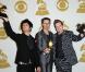Green Day gagnant lors des Grammy Awards le 31 janvier 2010