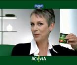 Jamie Lee Curtis dans la pub activia