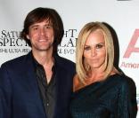 Jim Carrey et Jenny McCarthy, le samedi 6 février, à l'occasion d'un gala de charité organisé à Miami pour récolter des fonds pour l'association de cette dernière.