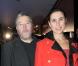 Philippe Starck et sa femme lors de la cérémonie des Globes de cristal, à Paris, le 8 février 2010 !