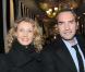 Alexandra Lamy et Jean Dujardin lors de la cérémonie des Globes de cristal, à Paris, le 8 février 2010 !