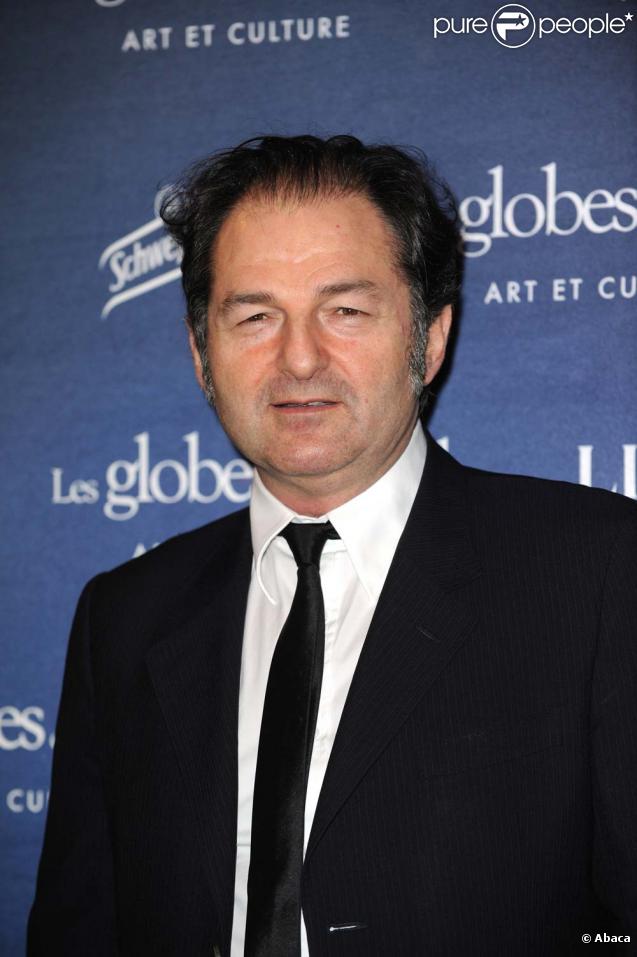 Denis Olivennes lors de la cérémonie des Globes de cristal, à Paris, le 8 février 2010 !