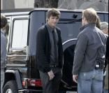 Ashton Kutcher sur le tournage de Spread