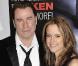 John Travolta et sa femme Kelly Preston à l'occasion de l'avant-première de From Paris with Love , à l'UGC Normandie sur les Champs-Elysées, à Paris, le 11 février 2010.