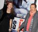 Dany Boon et sa femme Yaël à l'occasion de l'avant-première de From Paris with Love , à l'UGC Normandie sur les Champs-Elysées, à Paris, le 11 février 2010.