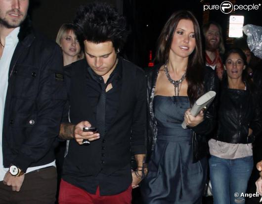 Audrina Patridge et son nouvel ami Ryan Cabrera se rendent à l'ouverture du bar TheDelphine Eatery and Bar à Los Angeles le 12 février 2010