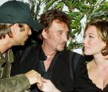 David Hallyday et Laura Smet entourent leur père johnny Hallyday !