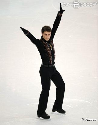 Le champin français Brian Joubert lors du programme court des Jeux Olympiques de Vancouver, le 16 février 2010.