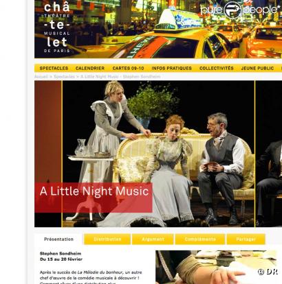 Lambert Wilson a été ovationné pour sa prestation dans A Little Night Music au Théâtre du Châtelet...