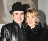 Philippe Harel et Sylvie Bourgeois au restaurant Les Cinoches. 15/02/2010