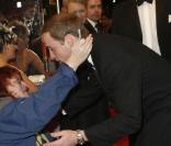 Le prince William fait ses débuts de président de la cérémonie des Bafta, à Londres, le 21 février 2010 !