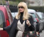 Claudia Schiffer à Londres, le 23 février 2010