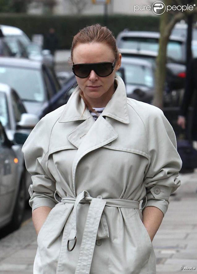 Stella McCartney à Londres, le 23 février 2010