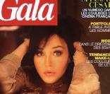 Isabelle Adjani en couverture de Gala
