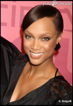 Tyra Banks lors du lancement de la soirée CW Network's New Season of Reality Television shows au lounge Simyone de New York le 23 février 2010  