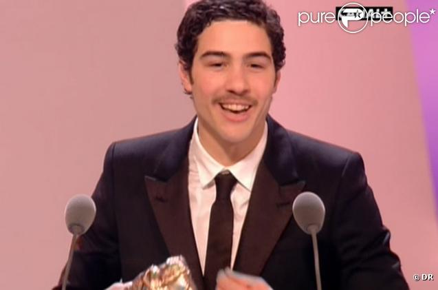 Tahar Rahim, doublement récompensé ce soir, remporte les César du Meilleur espoir masculin et du Meilleur acteur.