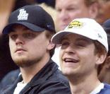 Pour aller assister à un match de basket, Leonardo DiCaprio peut compter sur son ami Tobey Maguire.