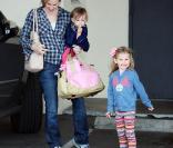 Jennifer et Seraphina vont chercher Violet à l'école (3 mars, Los Angeles)