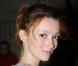 Audrey Marnay en balade à Paris, en pleine fashion week, le 4 mars 2010
