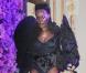 Grace Jones au Meurice, à la soirée organisée pour les 5 ans du parfum Flowerbomb, de Viktor &amp; Rolf. 04/03/2010