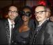 Grace Jones à la soirée du Meurice, organisée pour l'anniversaire du parfum Flowerbomb de Viktor &amp; Rolf. 04/03/2010   