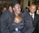 Grace Jones à la soirée organisée pour l'anniversaire du parfum Flowerbomb, de Viktor &amp; Rolf. 04/03/2010