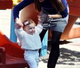 Jennifer Garner et ses filles Seraphina et Violet (4 février 2010, Brentwood)