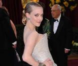 Amanda Seyfried à l'occasion du tapis rouge de la 82e cérémonie des Oscars, au Kodak Theatre de Los Angeles, le 7 mars 2010.