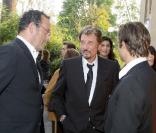 Jean Reno, Johnny Hallyday et David Hallyday, Paris, le 22 septembre 2008 !