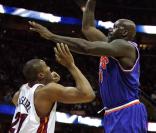 Shaquille O'Neal, pivot star des Cleveland Cavaliers divorce...