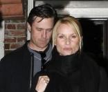 Nicollette Sheridan et son chéri Steve Pate à Los Angeles, le 11 mars 2010