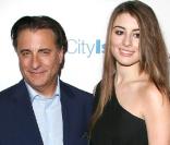 Andy Garcia et sa charmante fille Dominik Garcia-Lorido, à l\'occasion de l\'avant-première de City Island, au Landmarck Theatre de Westwood, à Los Angeles, le 15 mars 2010.