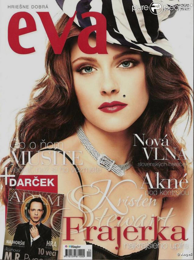 Kristen Stewart en couverture du magazine Eva 